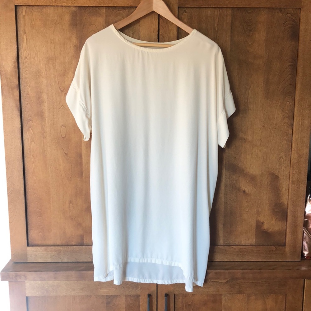 Elizabeth Suzann Georgia Dress in Ivory Silk